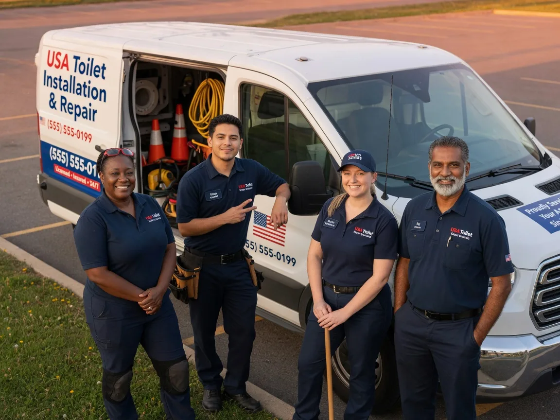 Toilet Installation company in Knierim, IA
