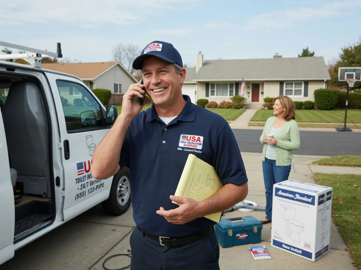 Toilet Installation Knierim, IA FAQs
